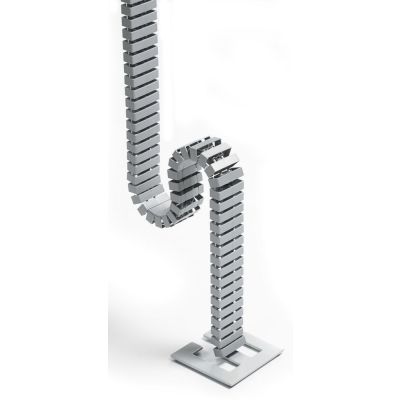 Kabelkette für Steh-Sitztische creaform M, Alusilber