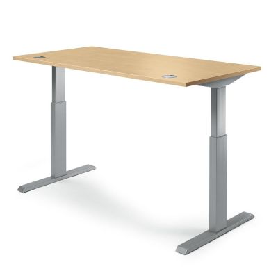 Steh-Sitztisch Creaform M Basic, rechteckig