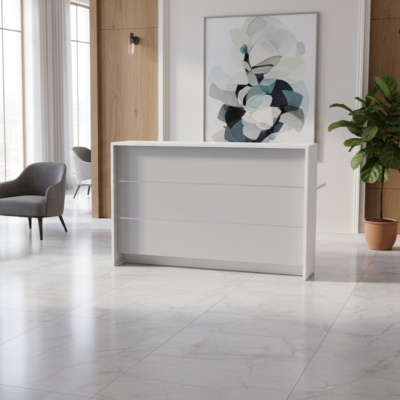 Empfangstheke Lichtgrau