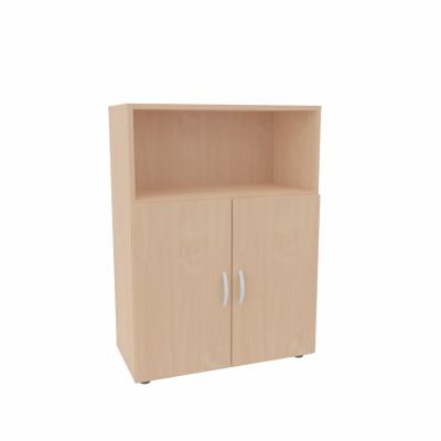 Drehtürenschrank mit Fach